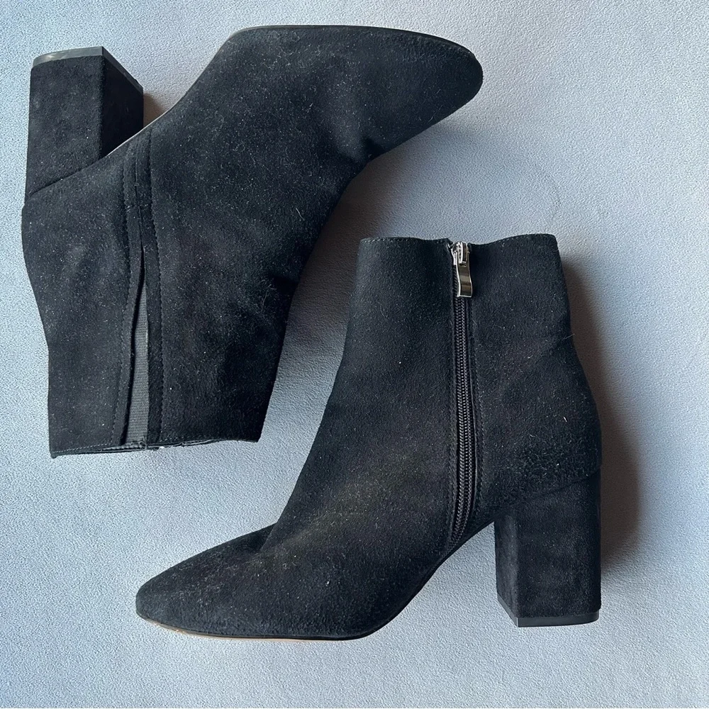 Halogen ~ Booties with Heel and Inside Zipper ~ Black ~ Women’s Size 8 - Picture 11 of 11